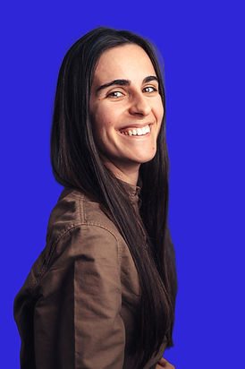 Portrait photo of a female illustrator