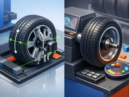 Wheel Alignment Versus Tire Balancing Explained