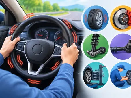 Top Causes of Steering Wheel Shake and What to Do