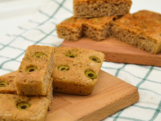 Celozrnná focaccia