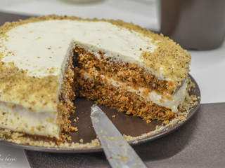 Mrkvová celozrnná torta