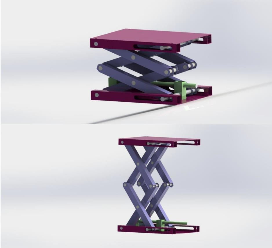 Mechanical Lift Design for Aerospace Engines