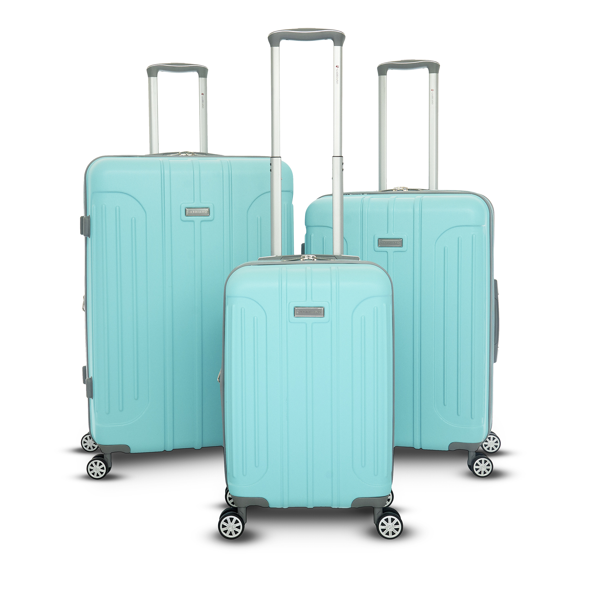 gabbiano luggage tiffany blue