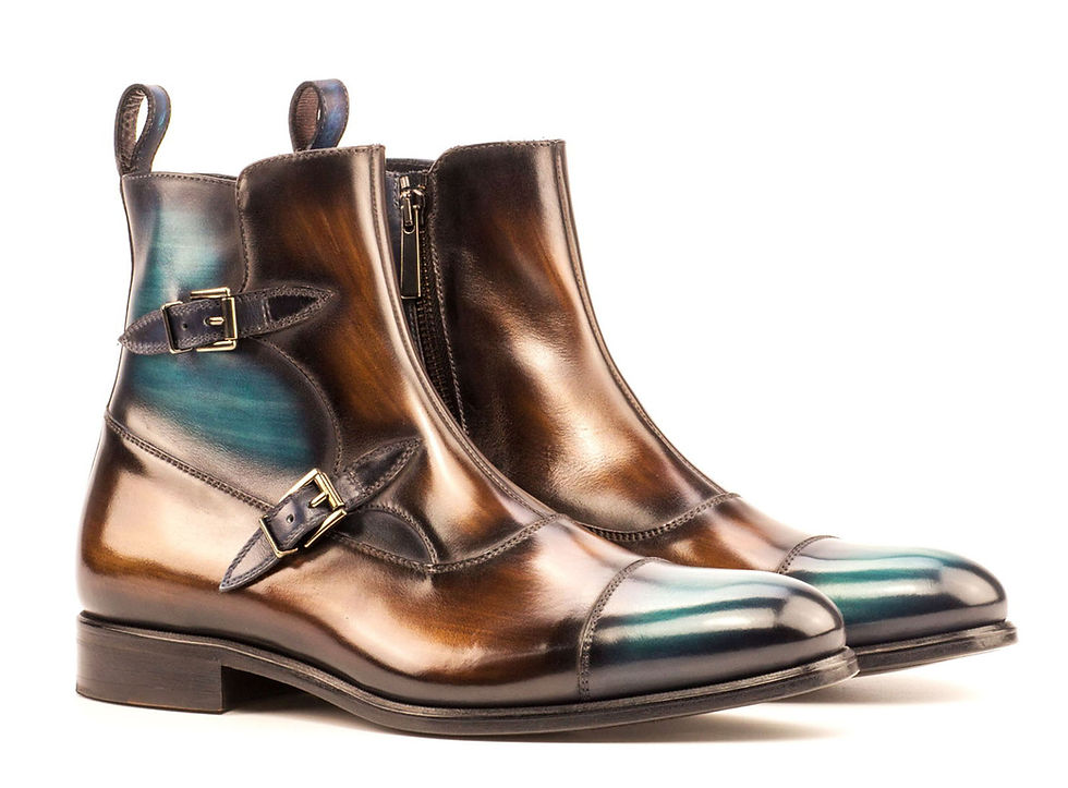 Thumbnail: MULTI-COLOR LEATHER OCTAVIAN BOOT
