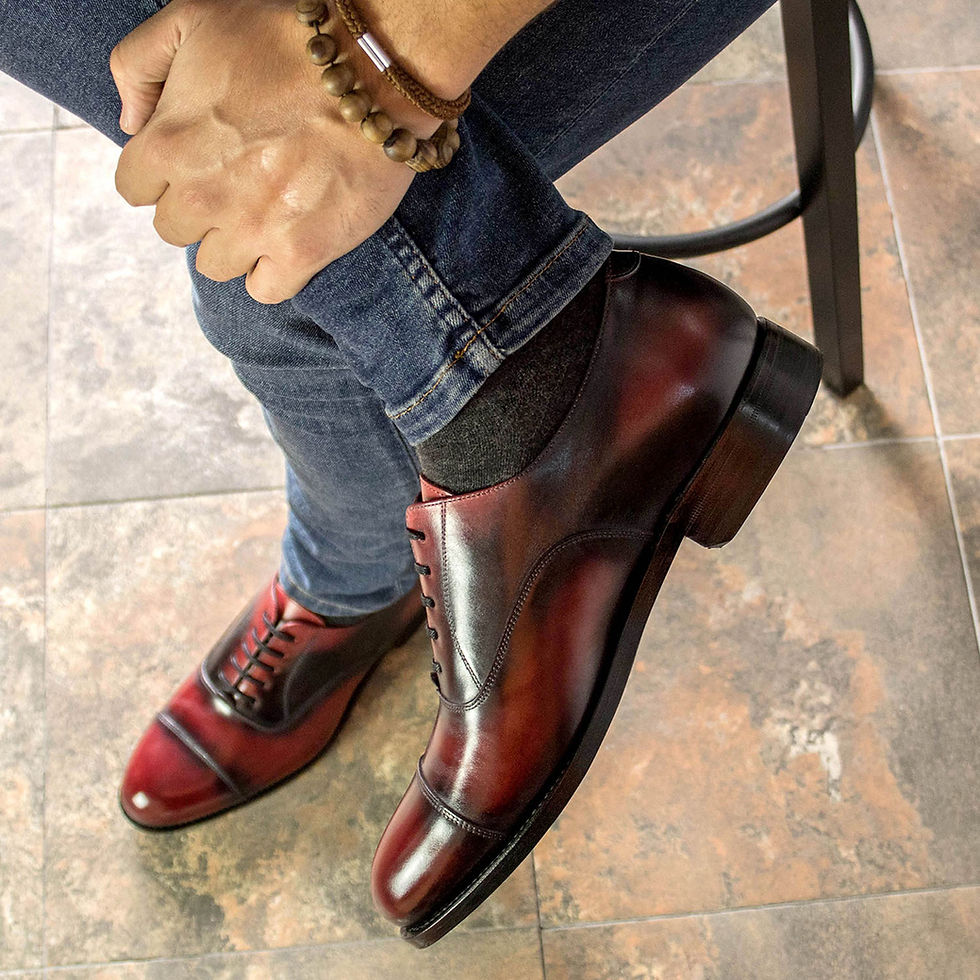 Thumbnail: Burgundy Oxford