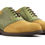 Thumbnail: Camel Suede Olive Leather Saddle
