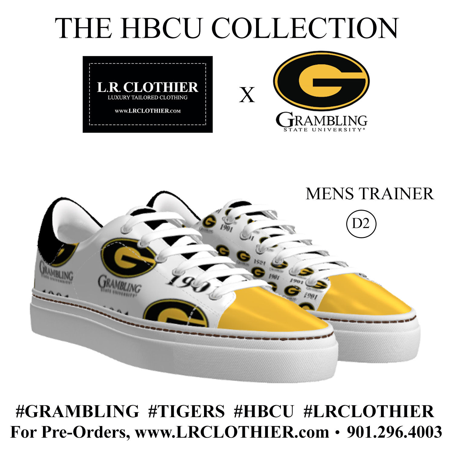 GRAMBLING -  HBCU LOGO TRAINER