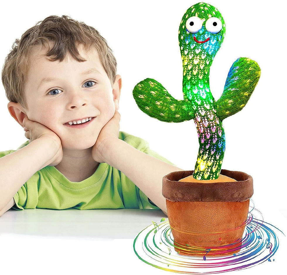 Miniatura: Dancing Cactus Plush Toy Doll Electronic Recording Shake With Song Funny Gift US