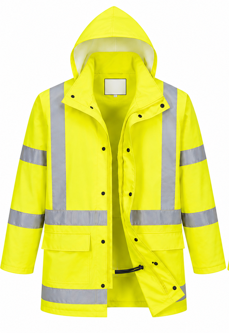 X-Back Hi-Vis Rain Jacket