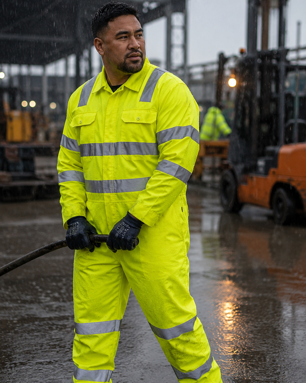 Thumbnail: Hi-Vis Rain Set