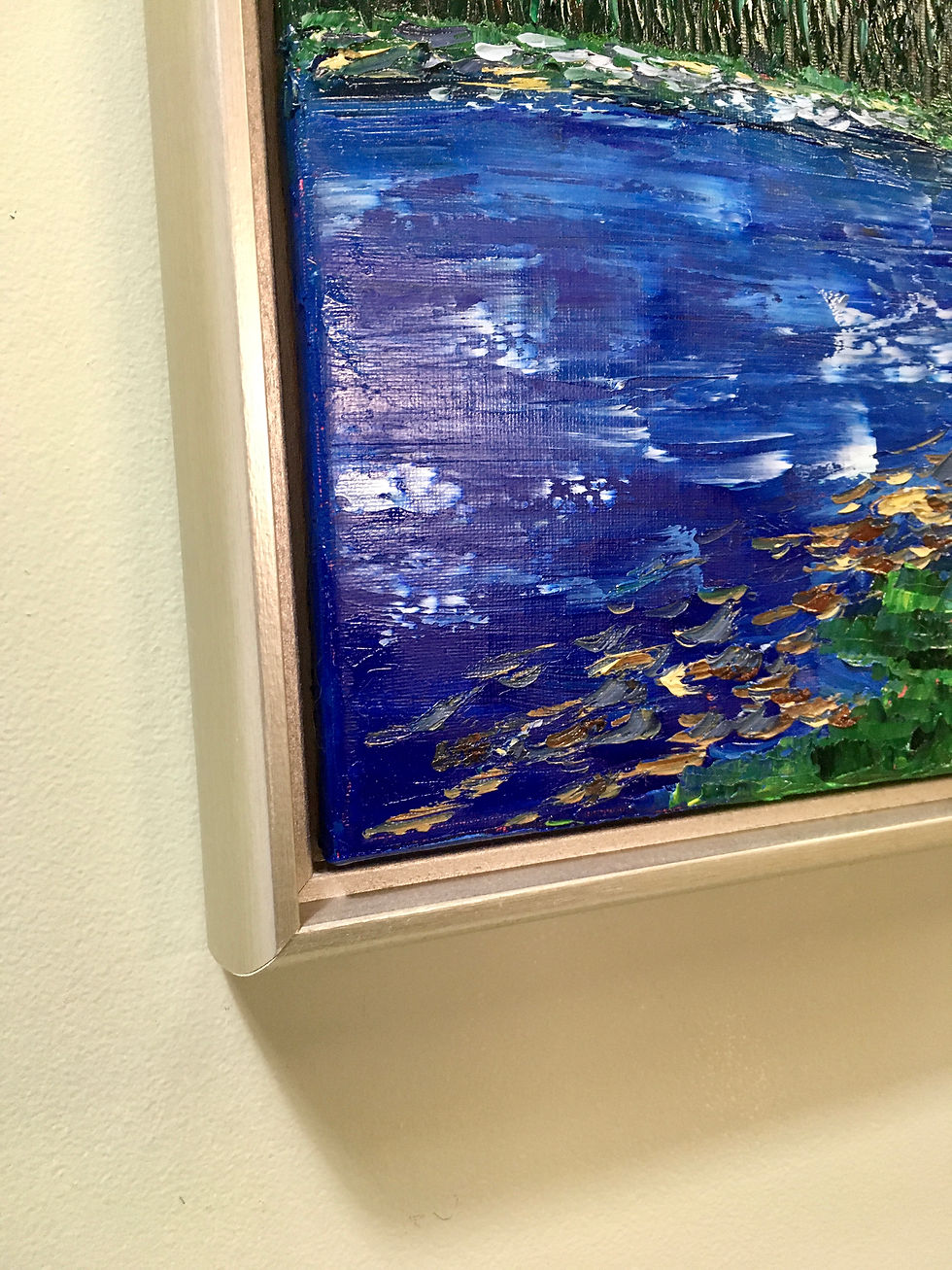 Thumbnail: Colorado Reflections | 12x12in | Framed Oil Painting