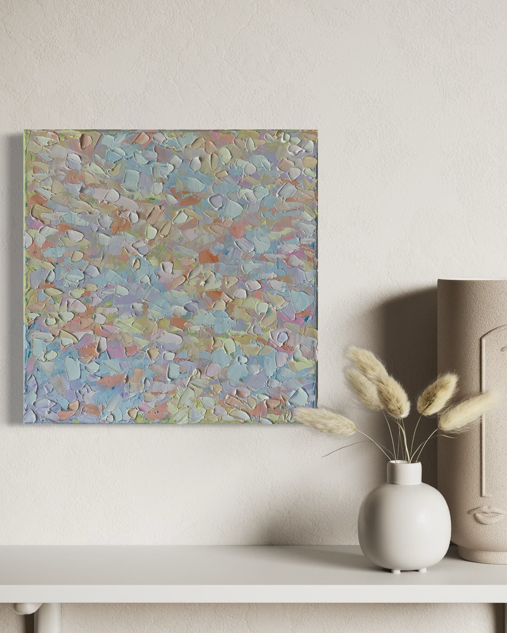 Soothing Soul | 12x12in | Unframed Oil Painting