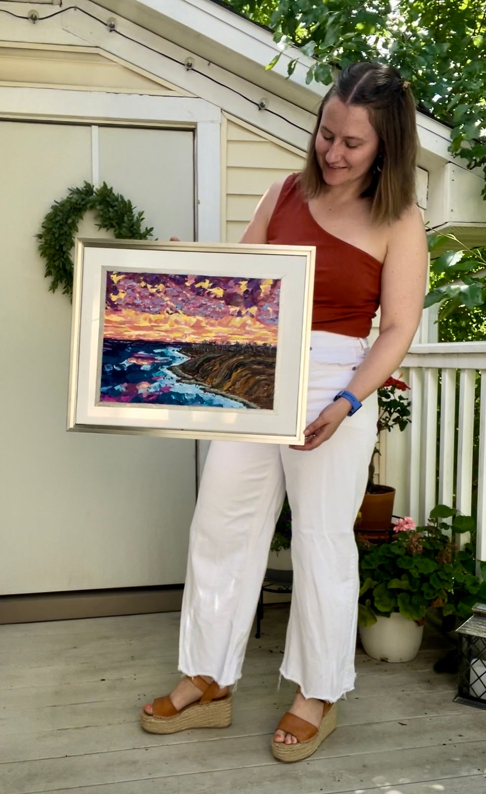 Thumbnail: Rancho Palos Verdes | 16x20in | Framed Oil Painting