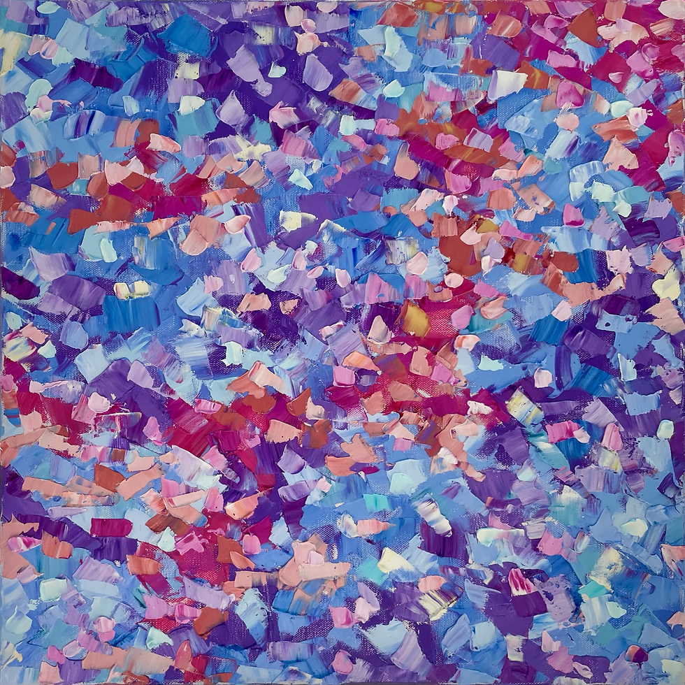 Thumbnail: Simply Beautiful | 20x40in | Diptych, Unframed Oil Paintings