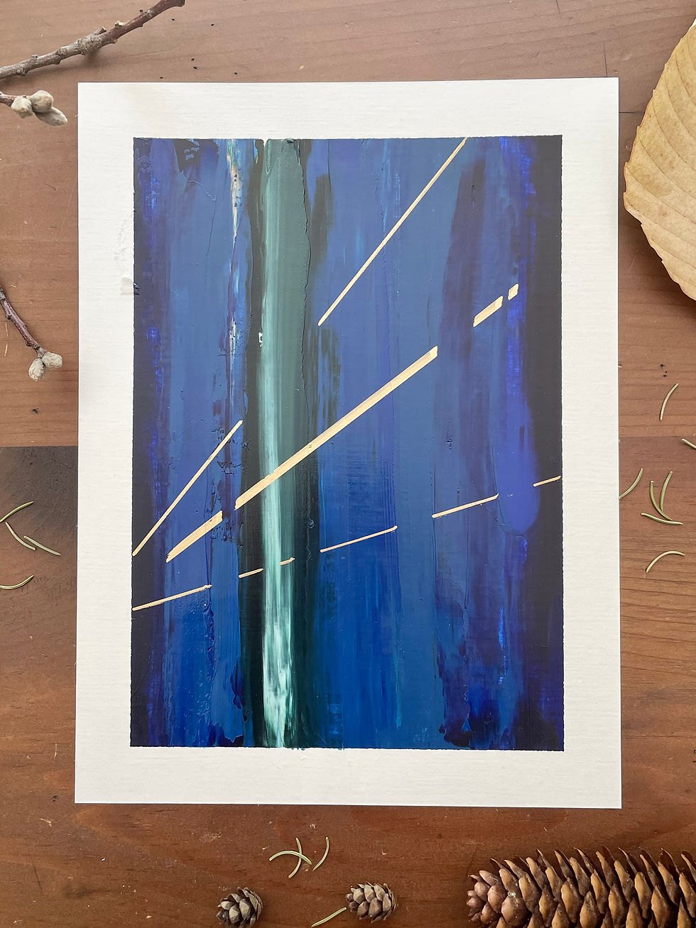Thumbnail: Gleam | 9x12in | Unframed Oil Painting