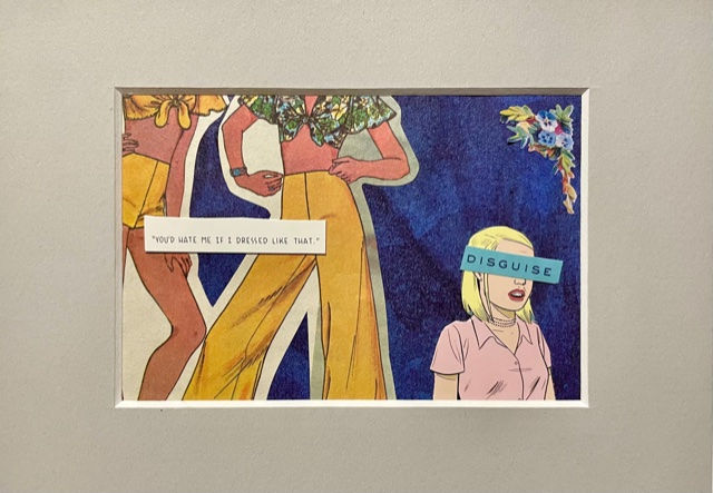 Thumbnail: Envy Study 3 | 3.5x5in | Unframed Collage