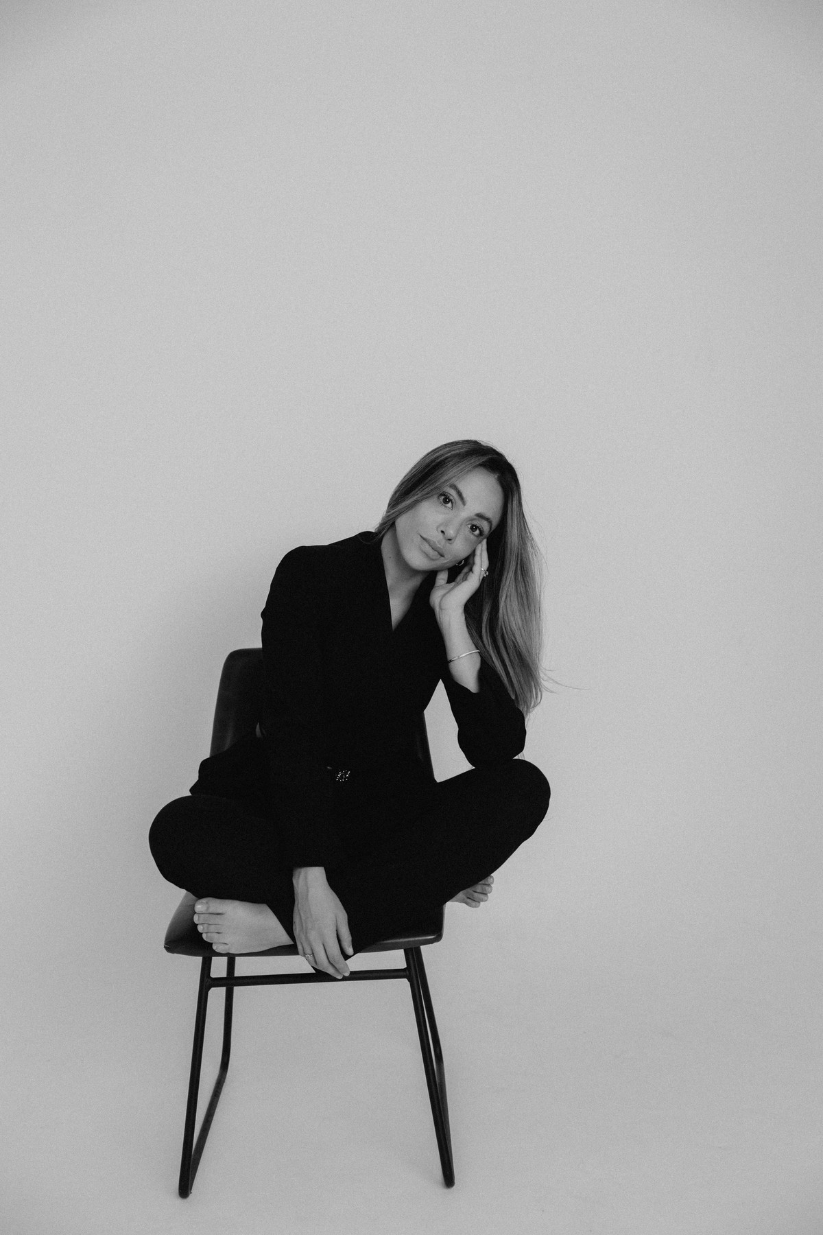 Black & White Studio Portrait — Charlotte NC photographer