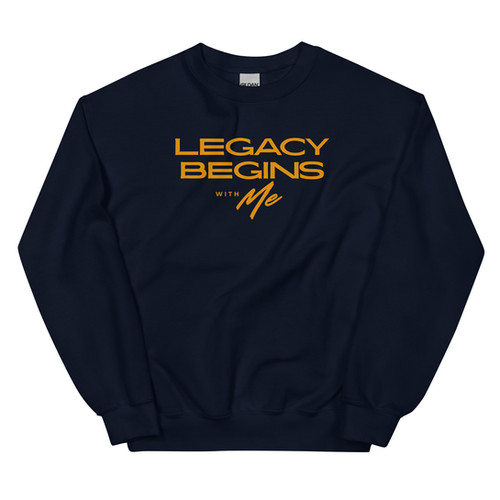 Legacy Begins with Me Men's Crewneck | The Karen Womack