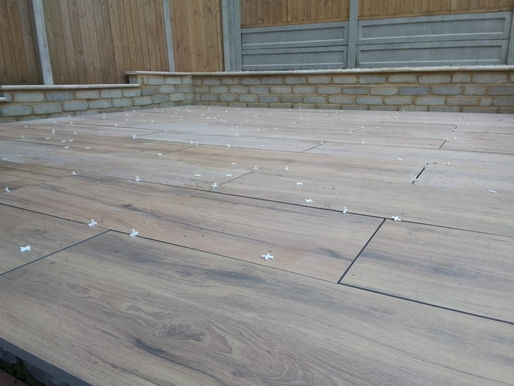 Garden before landscaping Benfleet