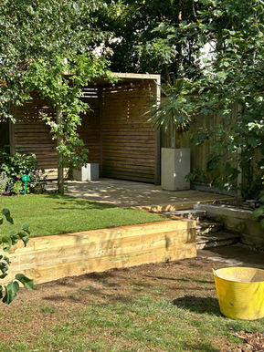 Sandstone patio detail Westcliff
