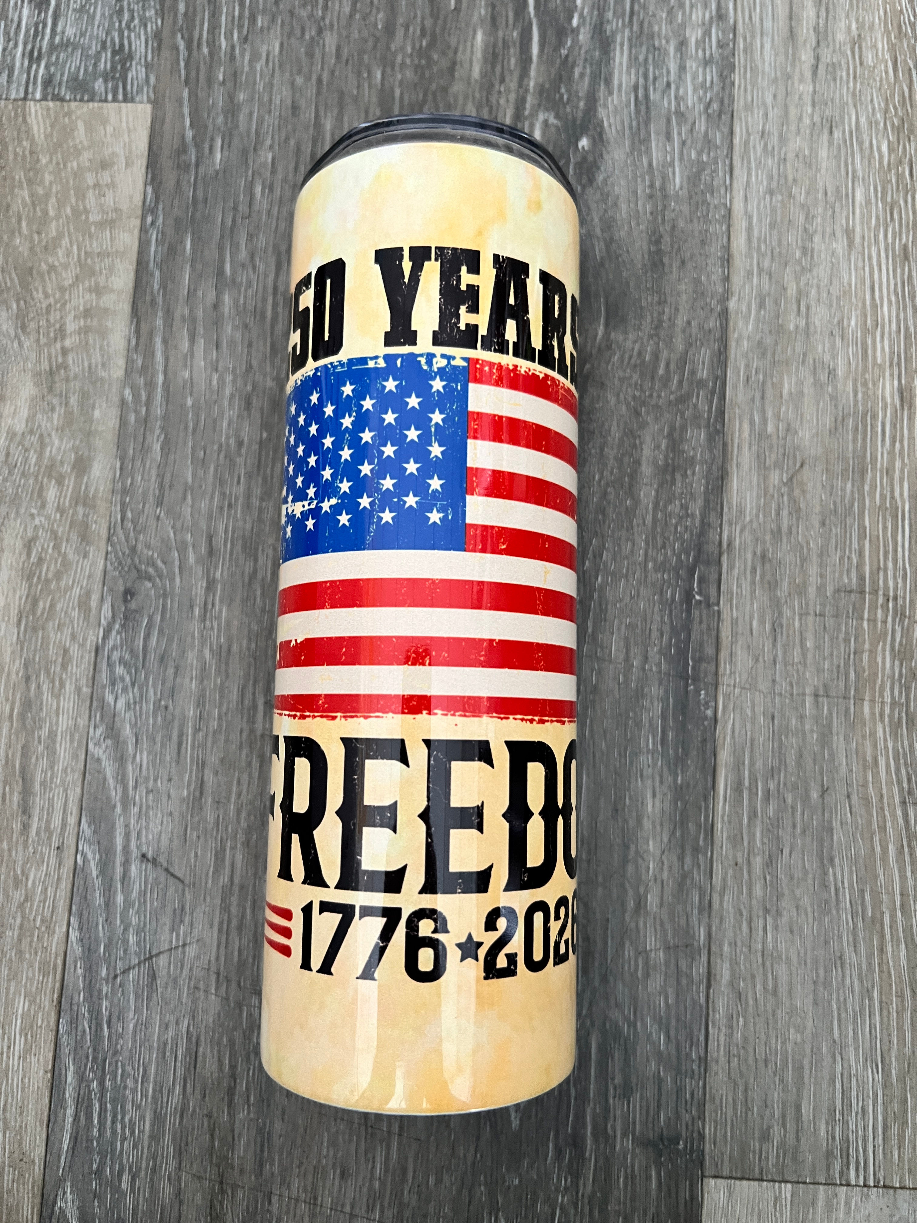 Tumbler 250 Year Freedom