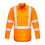 Thumbnail: MENS HI VIS X BACK TAPED SHIRT   ZW690