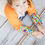 Thumbnail: SCRATCHMENOT FLIP MITTEN SLEEVE | Papaya Splash