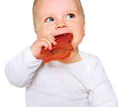 HEVEA BOY PANDA TEETHER