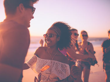 Beach Party Atmosphere