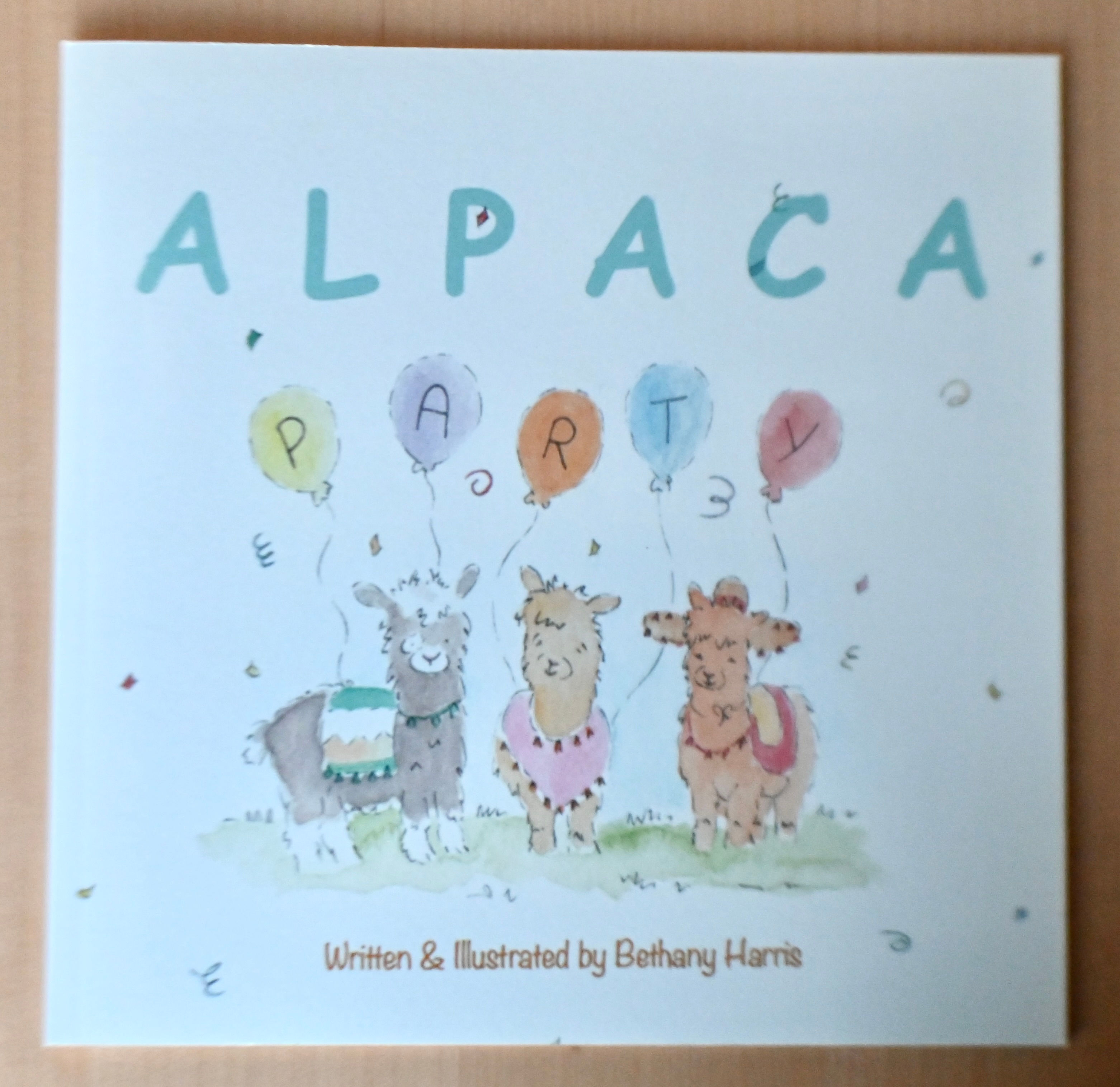 Alpaca Party Children's Book - Paperback