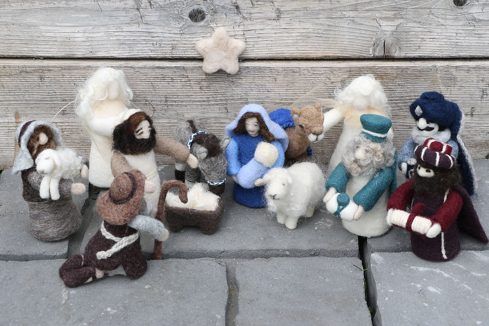 Thumbnail: Nativity Needle Felting Kit