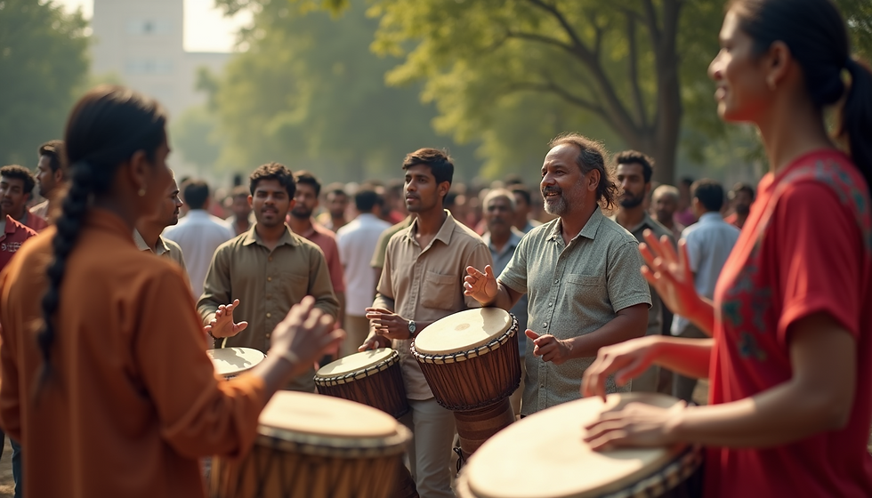 Discover the Benefits of Joining Innovent's Drum Circle in Ahmedabad