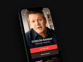 MasterClass Mobile App Executive Advisory on scaling MasterClass's digital platform, optimizing subscription growth, and future paid media strategy for executive teams