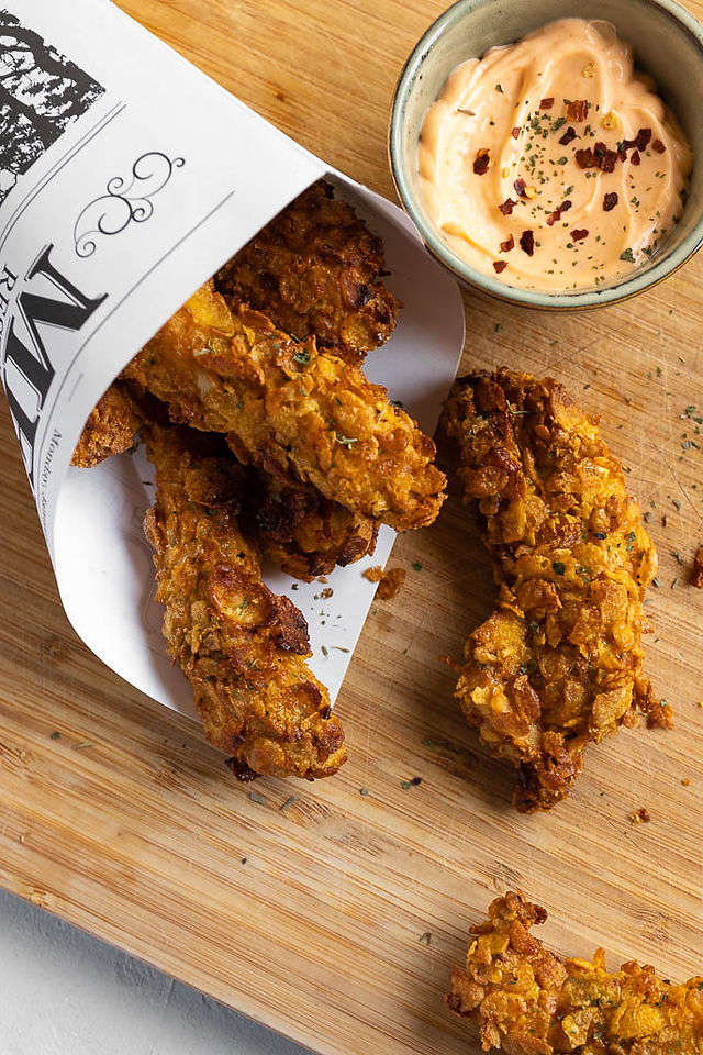 Crispy chicken tenders