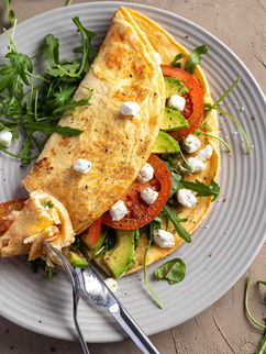 Fluffy omelet