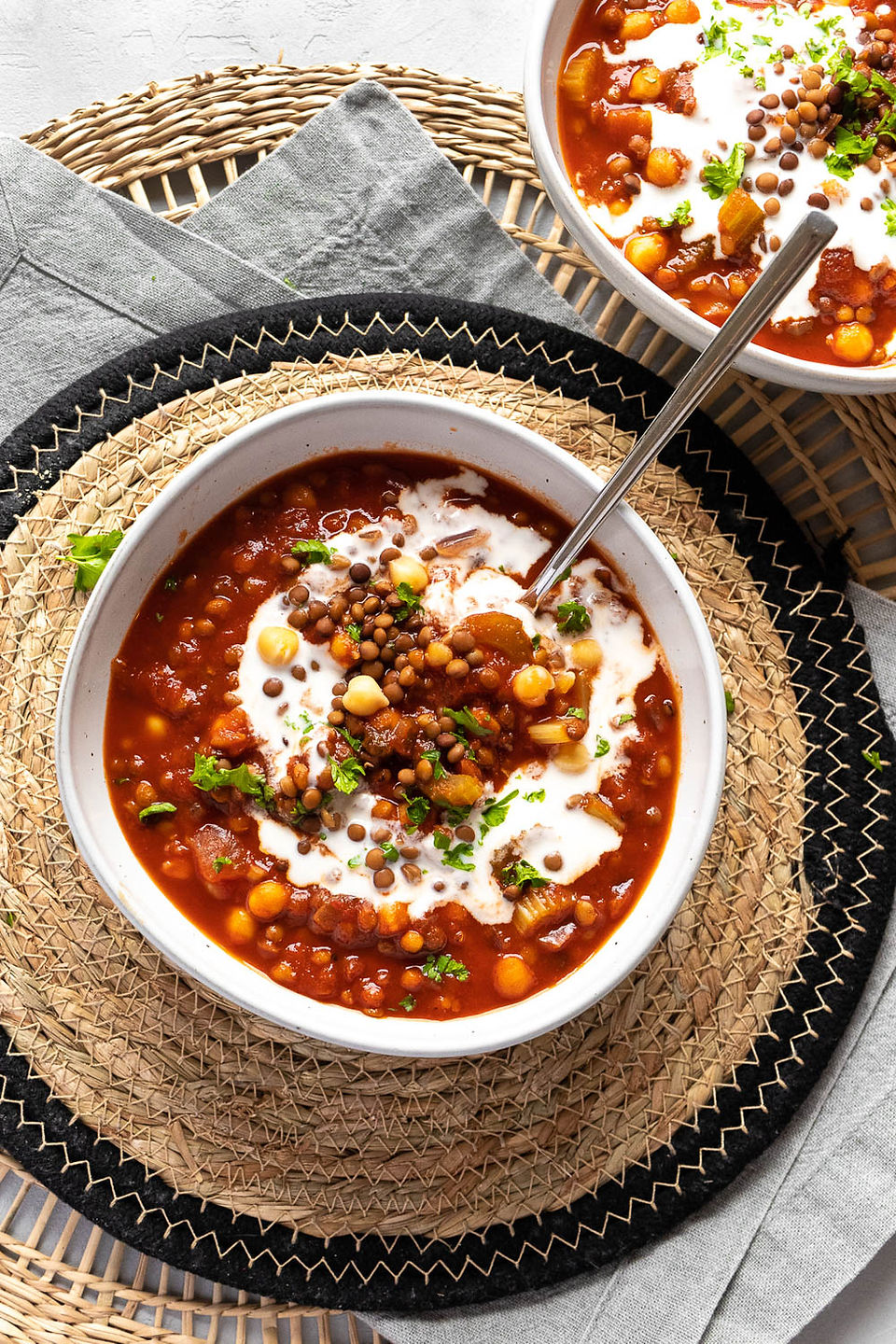 vegan harira soep