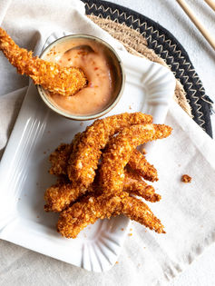 airfryer tempura garnalen