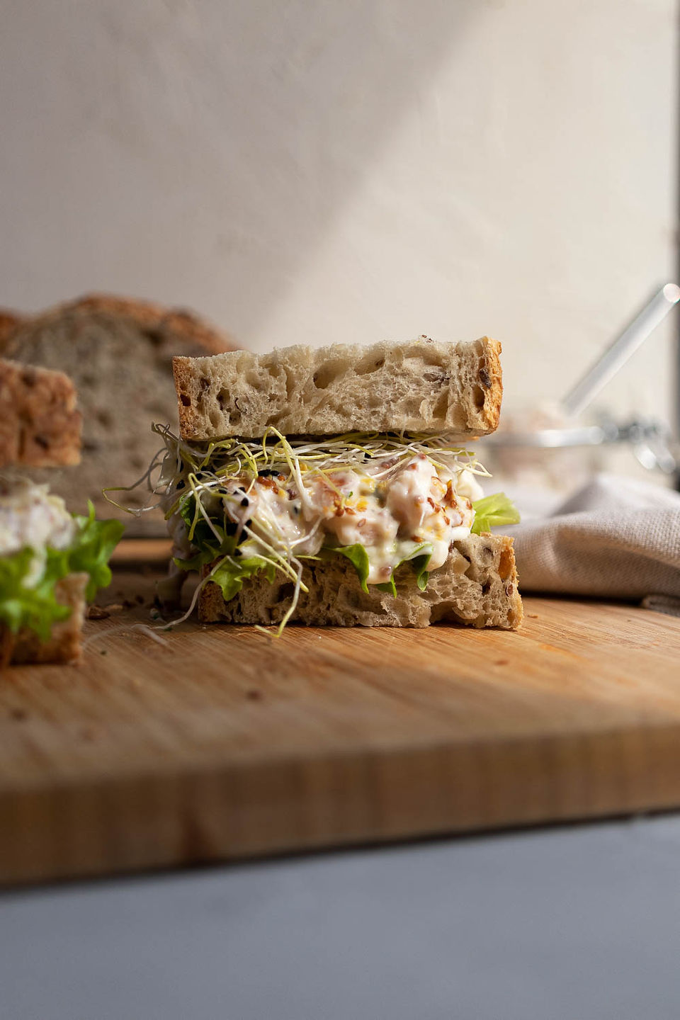 Honing mosterd broodsalade