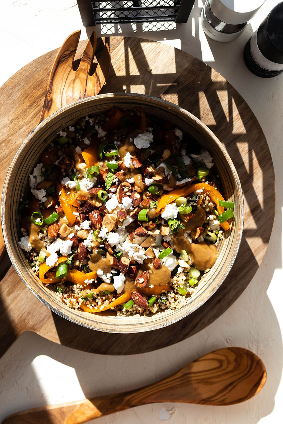 Quinoa salade met feta