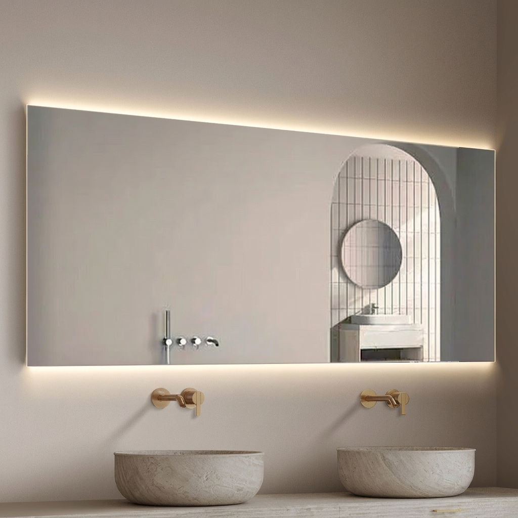 Smart Anti-Fog LED Bathroom Mirror