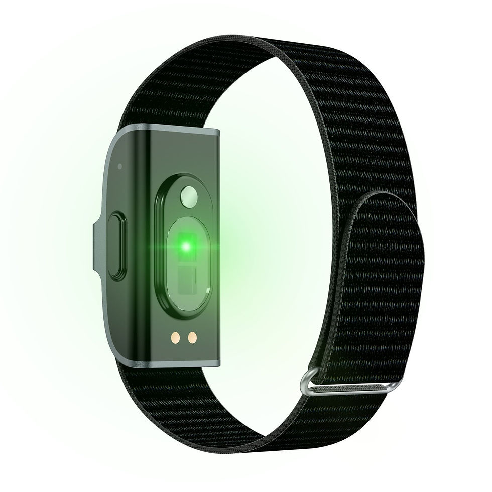 Thumbnail: Smart Bracelet with Heart Rate and Temperature Monitoring