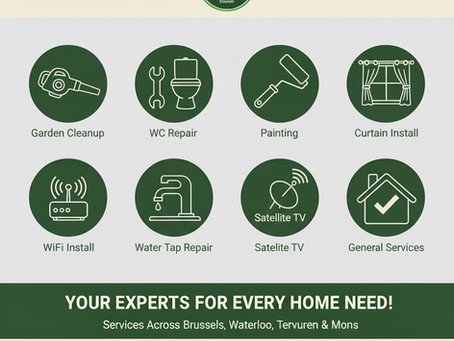 Autumn Home & Garden Services Waterloo, Brussels, Tervuren, Mons, Belgium