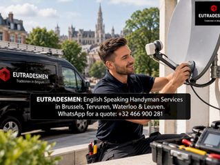 Same Day Satellite TV Installation Brussels, English Speaking