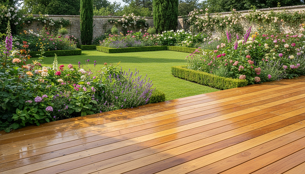 Terrace Decking & Patio Pressure Water Cleaning in Wezembeek-Oppem