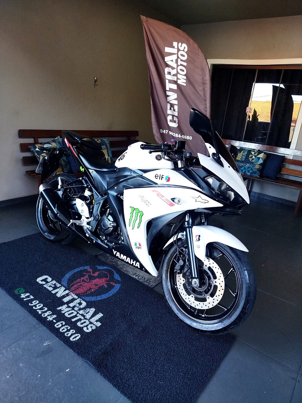 Miniatura: YZF R3 2018 ABS BRANCA