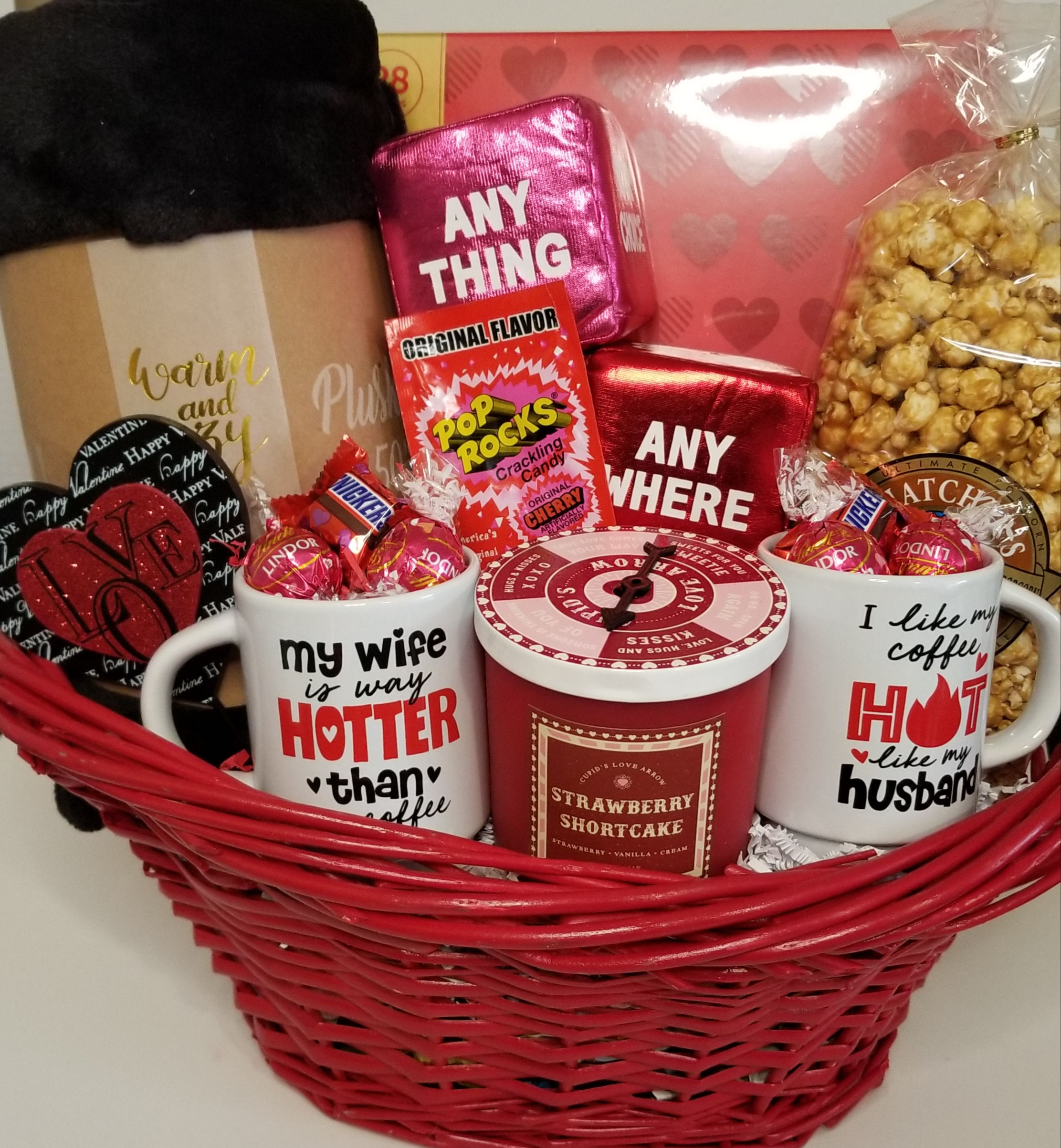 Hot couples Gift basket