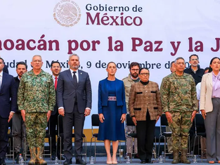 Plan Michoacán: más de 57 mil mdp para paz y justicia