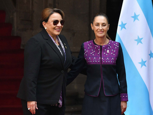 Sheinbaum y Xiomara Castro refuerzan alianza por migración