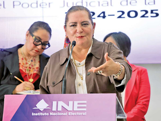 El más votado presidirá la Corte: INE