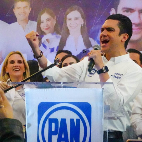 Jorge Romero gana la dirigencia del PAN